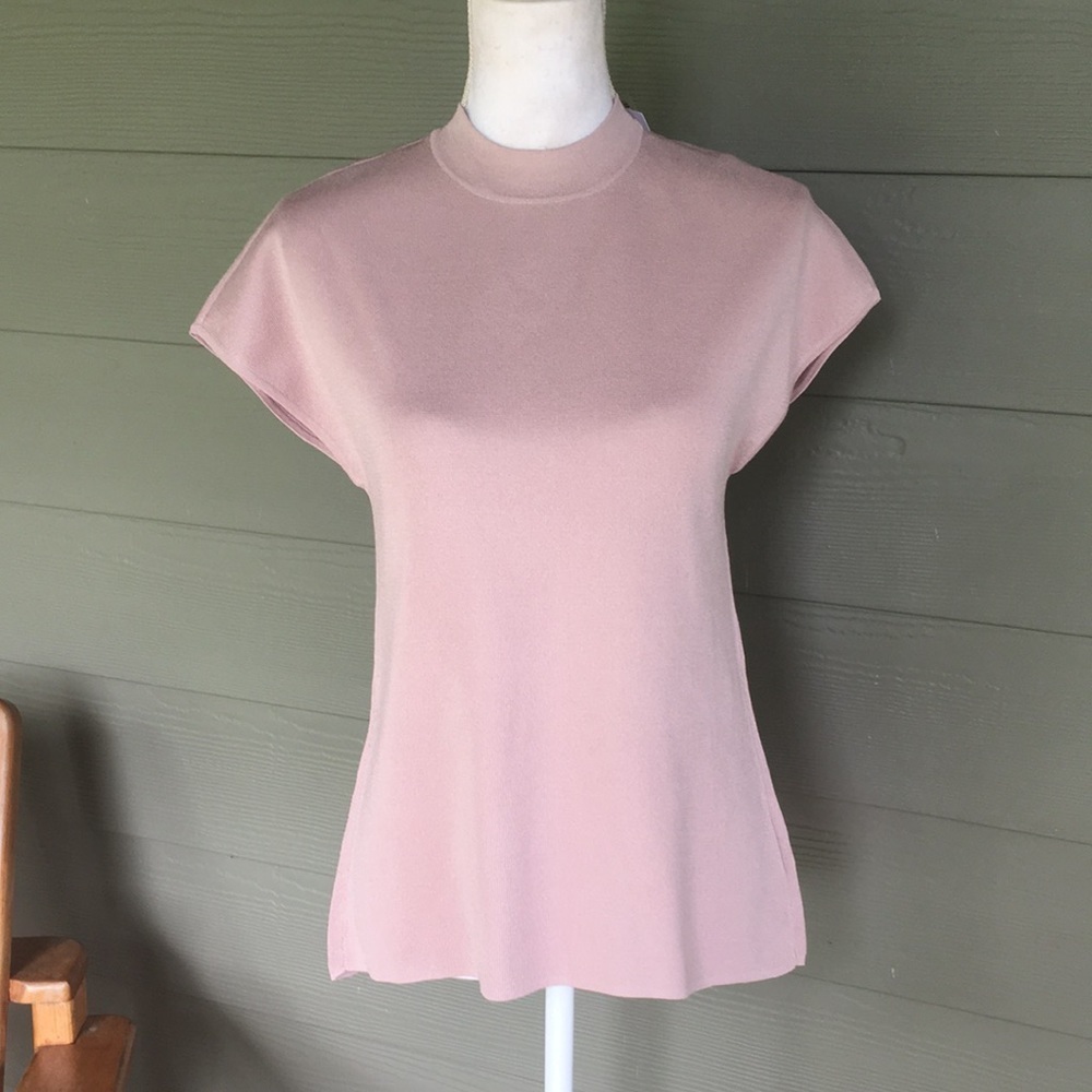 Anne Klein Cap Sleeve Sweater